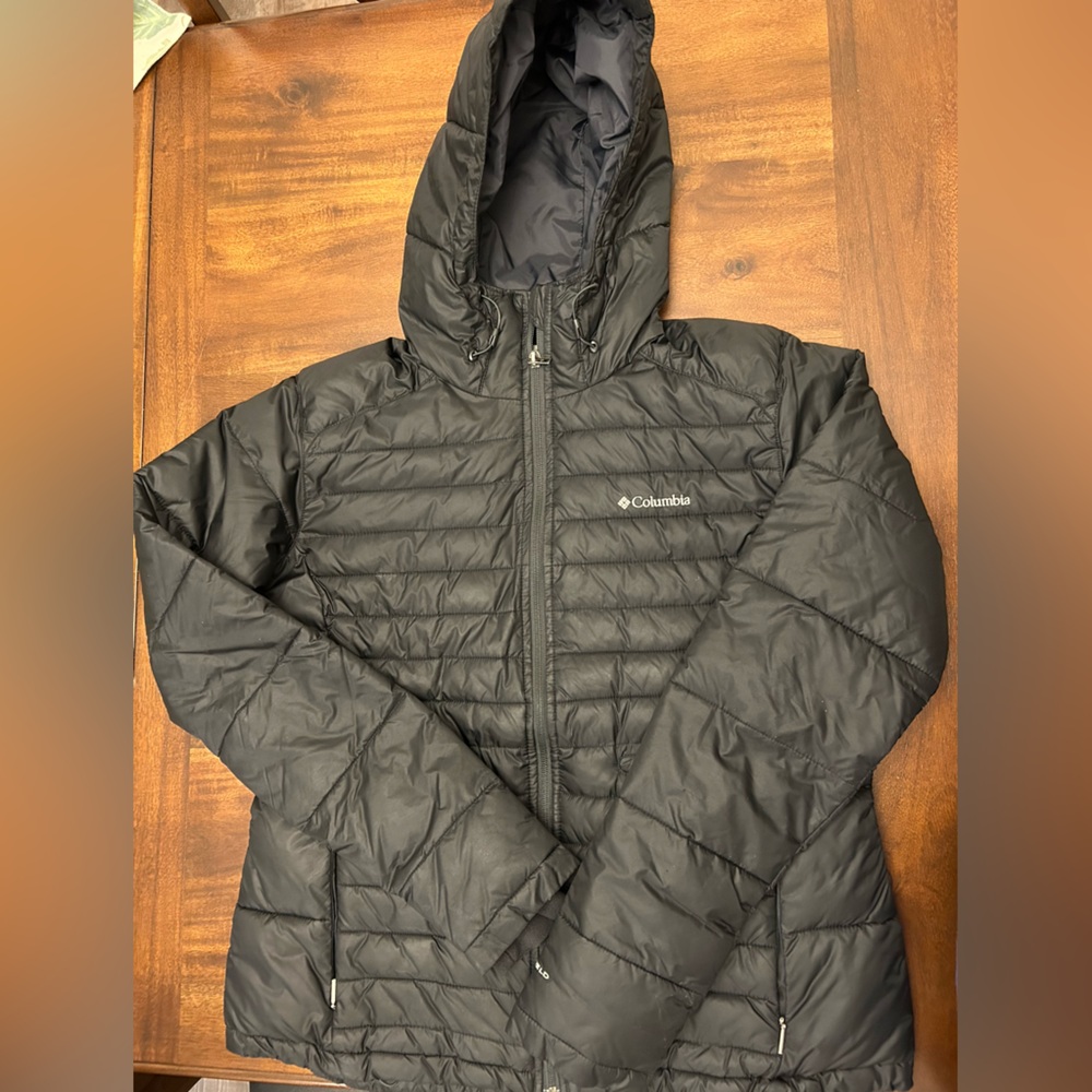 Columbia Black Quilted Jacket